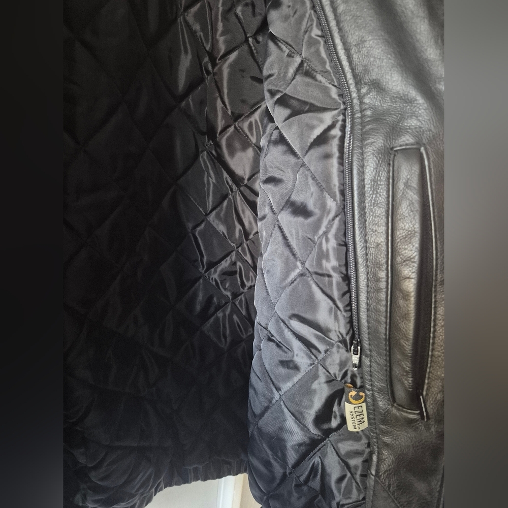 North Ends Leather Coat Size XL - Picture 3 of 7